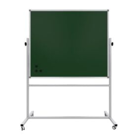360° Dönen Mobil Mıknatıslı Yeşil Tahta 120x140cm