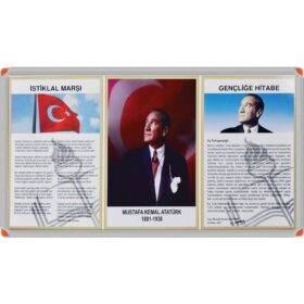 alüminyu çerçeveli 'lü milli levha