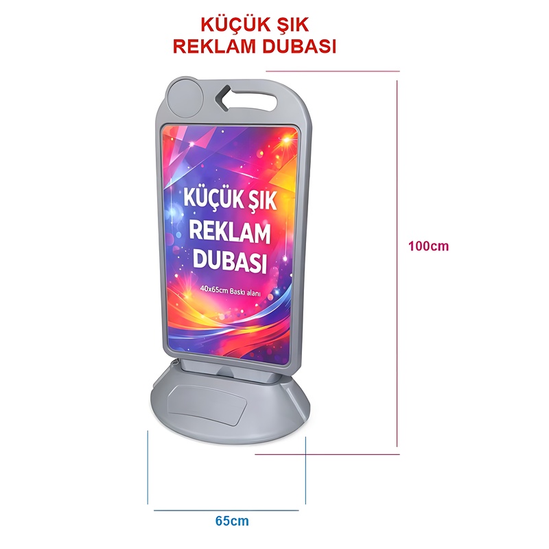 küçük şık reklam dubası Küçük Şık Reklam Dubası - Görsel 1