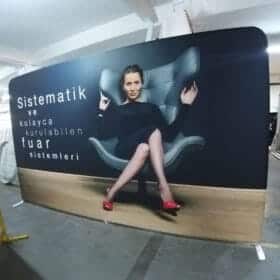 tekstil backdrop