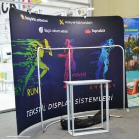 tekstil backdrop stand oval 10