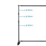 teleskopik backdrop stand large 21