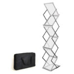 portatif zigzag brosur stand