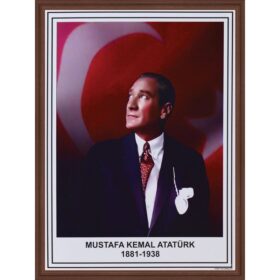 xcm Atatürk portresi mdf çerçeveli