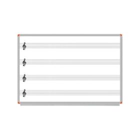 Müzik Çizgili Yazı Tahtası 120x200cm