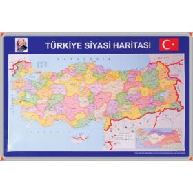alüminyum çerçeveli türkiye siyasi haritası
