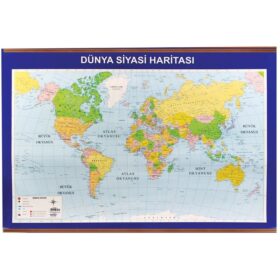 dünya siyasi ve fiziki haritası çıtalı