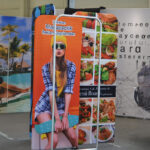 Tekstil roll up cift tarafli