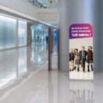 Tekstil roll up cift tarafli