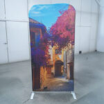 Tekstil roll up cift tarafli