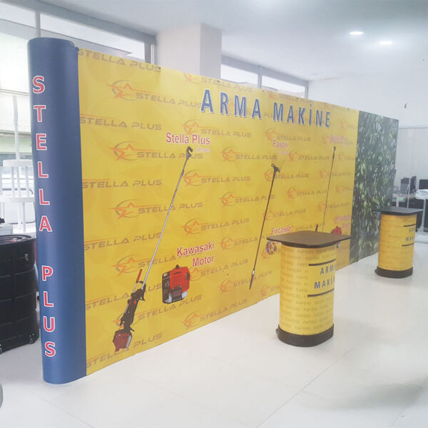 orumcek stand panel duz