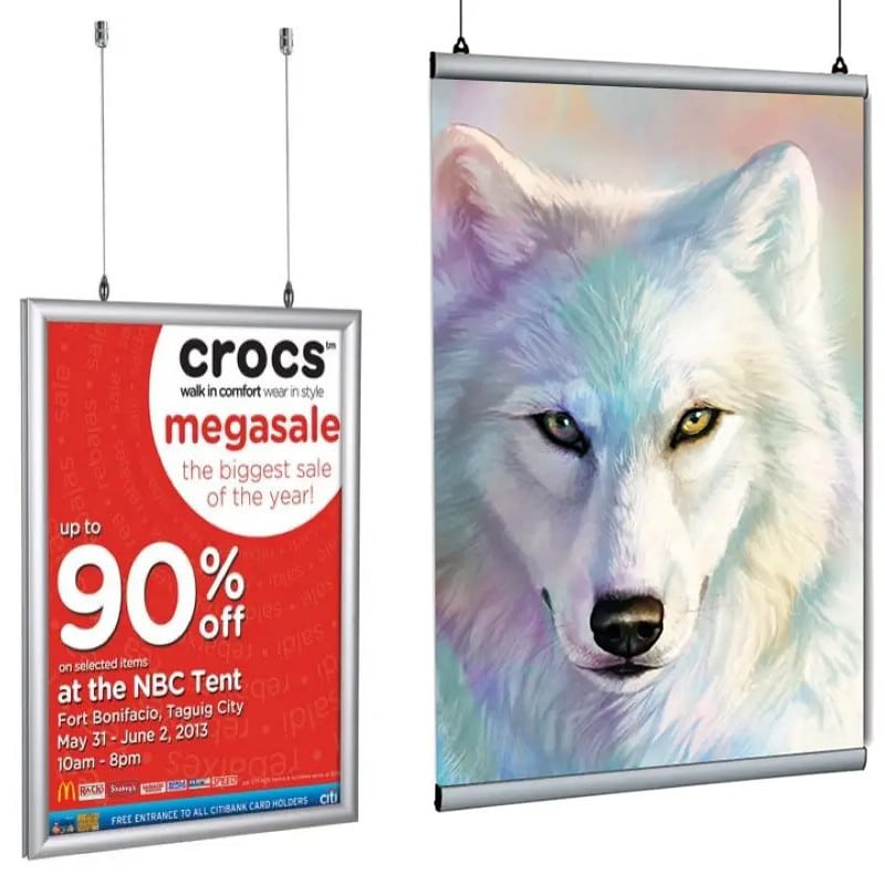 germe çerçeve ve poster clamp