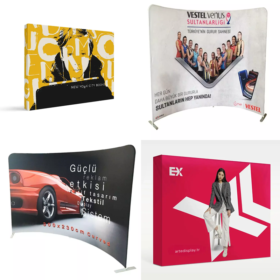 kumas orumcek stand ve tekstil backdrop stand