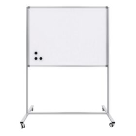 Mıknatıslı Mobil Ayaklı Beyaz Yazı Tahtası 90x120cm