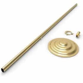 Makam Bayrak Direği - Gold 225cm