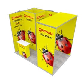 Xpowall Modüler Fuar Standı 3x2