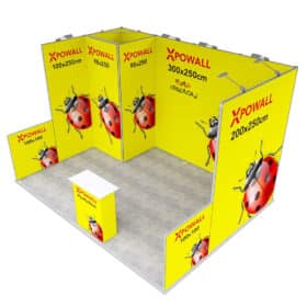 Xpowall Modüler Fuar Standı 4x3