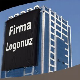 Raşel Dış Cephe Firma Bayrağı 8x12 MT