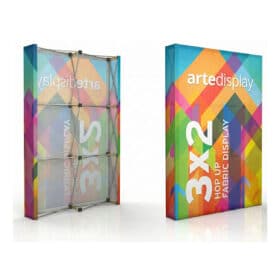 Kumaş Örümcek Stand 2 Panel