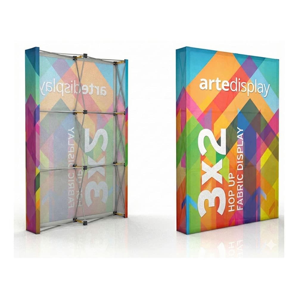 Kumaş Örümcek Stand 2 Panel