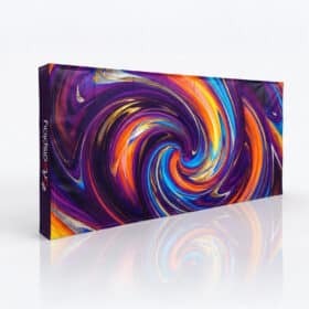 Kumaş Örümcek Stand 6 Panel (450x225cm)