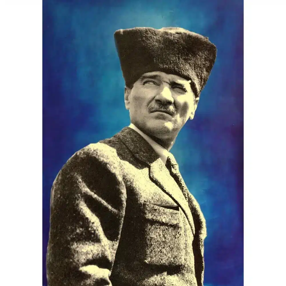 Atatürk Posteri 17 Atatürk Poster Bayrakları