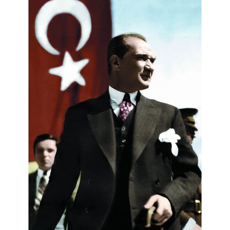 Atatürk Posteri 18 Atatürk Poster Bayrakları
