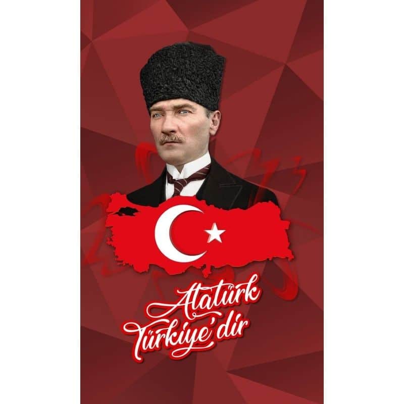 Atatürk Posteri 20 Atatürk Poster Bayrakları