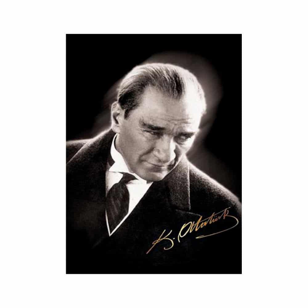 Atatürk Posteri 4 Atatürk Poster Bayrakları