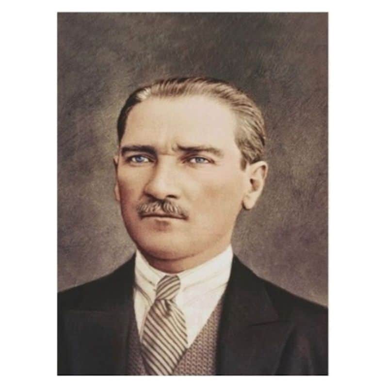 Atatürk Posteri 8 Atatürk Poster Bayrakları