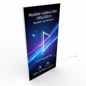 Modüler Ledbox Slim 100x200cm