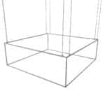 Askılı Kare Tekstil Fuar Tabelası 300x300x100 - Görsel 5
