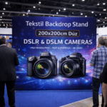 Tekstil Backdrop Stand 200x200cm Düz