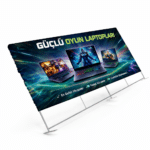 Tekstil Backdrop Stand 600x230cm Düz
