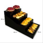 4 Basamaklı Pleksi Stand - Görsel 2