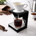 Siyah Akrilik V60 Kahve Standı