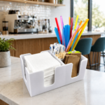 Bar Organizer beyaz - Görsel 3