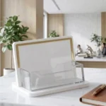 Beyaz Gold Detaylı Kartvizitlik - Görsel 2