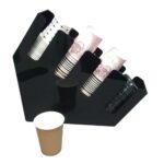 Kahve Kabı Organizer 4'lü Karton Bardak Standı - Görsel 2