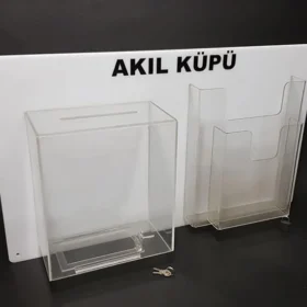 Dilek ve Şikayet Kutusu Şeffaf