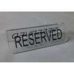Şeffaf Pleksi Reserved