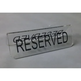 Şeffaf Pleksi Reserved