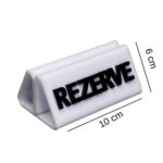 Adisyonlu Rezerve Beyaz-Siyah - Görsel 2