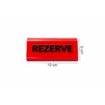 Adisyonlu Rezerve Kırmızı - Siyah - Görsel 2