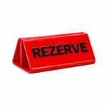 Adisyonlu Rezerve Kırmızı - Siyah