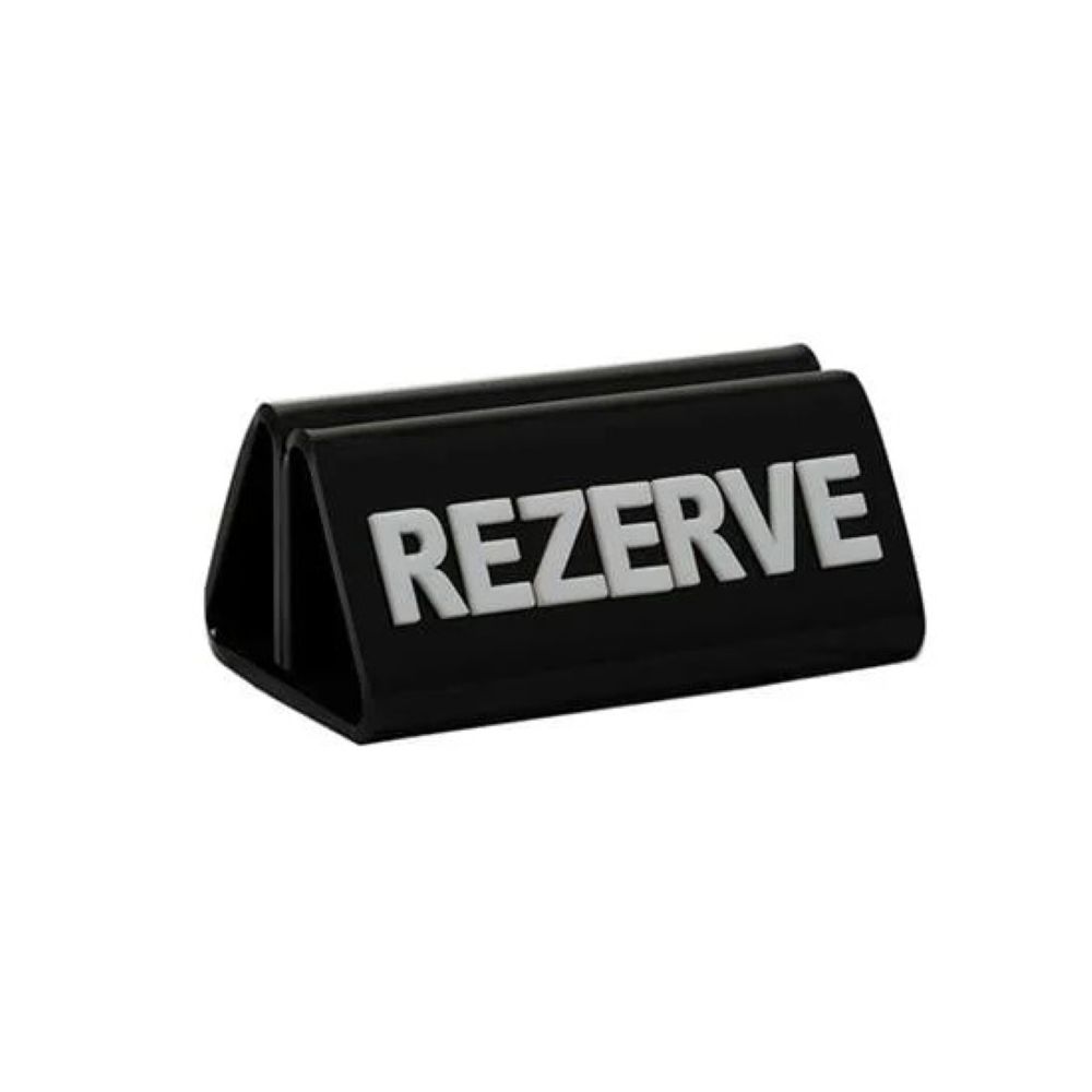 Rezerve Adisyonlu Siyah - Beyaz Adisyonlu Rezerve Siyah - Beyaz