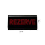 Adisyonlu Rezerve Siyah - Kırmızı - Görsel 2