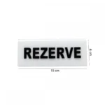 Beyaz Pleksi Rezerve - Görsel 3