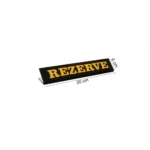 Pleksi Rezerve Siyah - Sarı - Görsel 2
