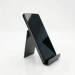 Siyah Pleksiglas Masaüstü Telefon ve Tablet Standı